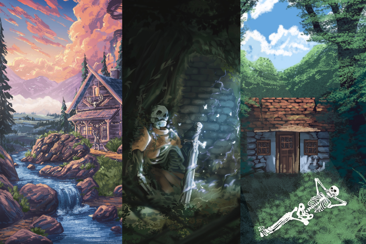 Undead Saga - A5 Prints