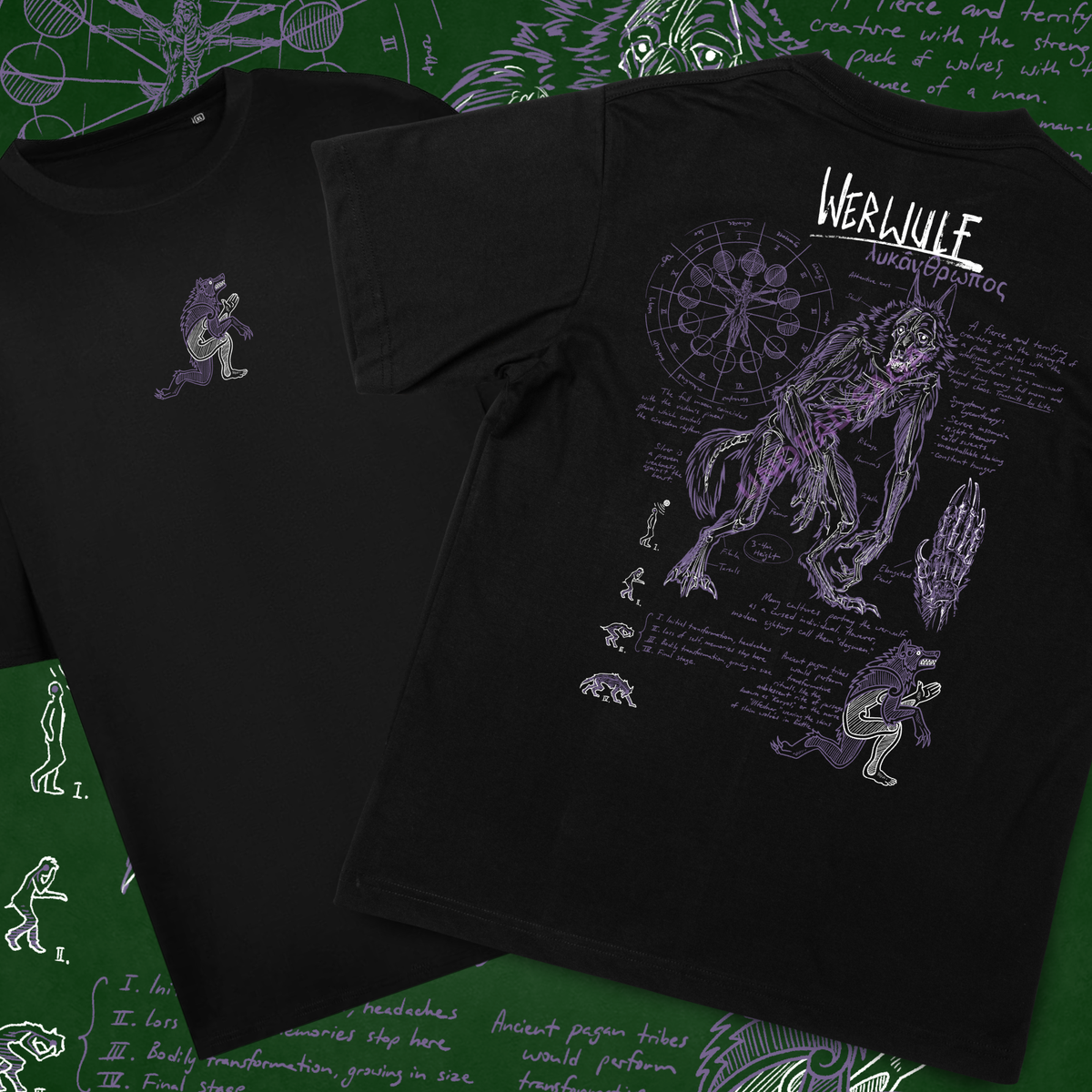 The Werwulf - T-Shirt • Undead Anatomy Collection