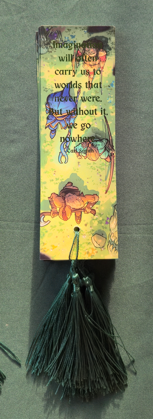 Foil Print Bookmarks
