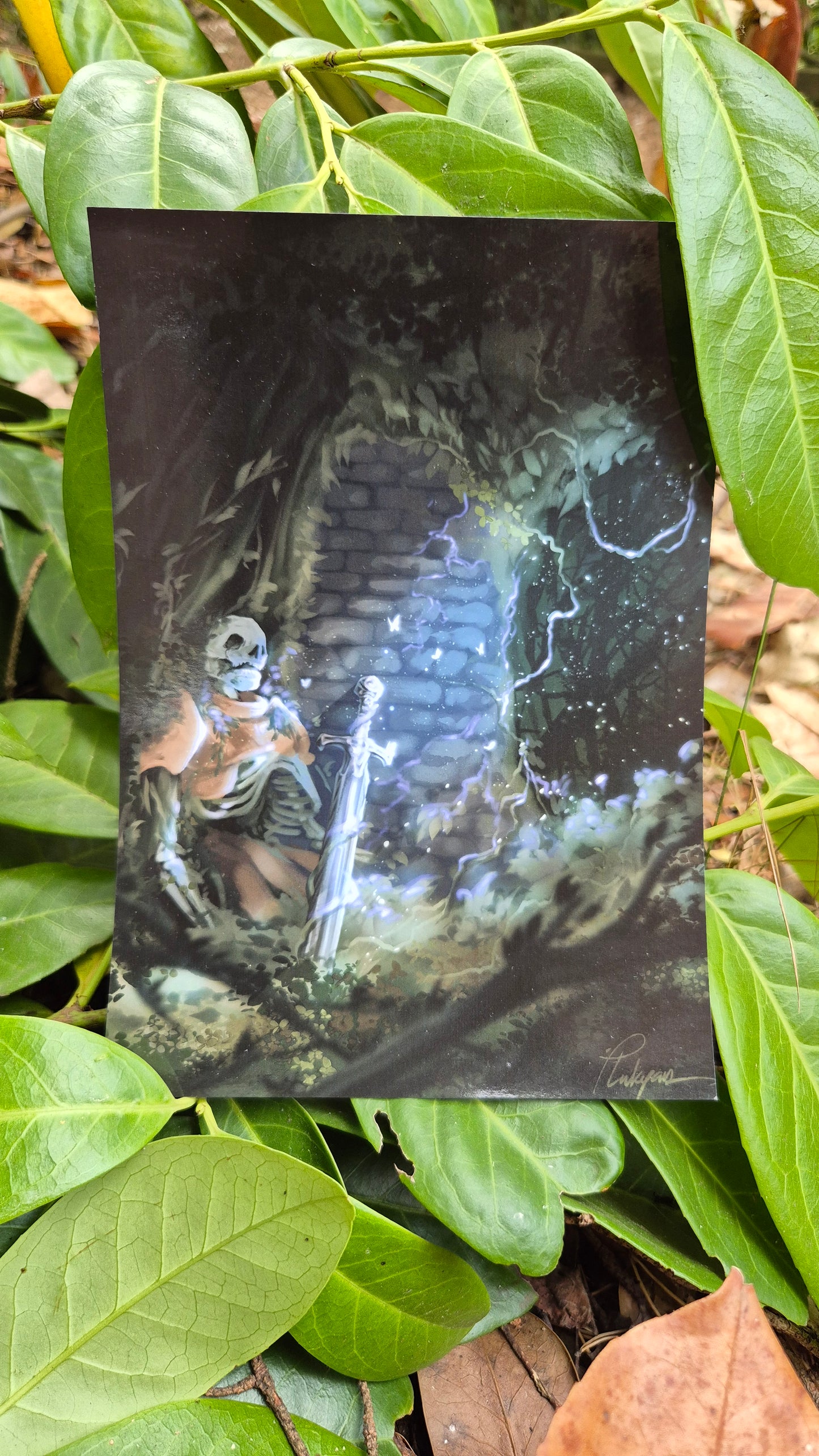 A Sword Of Divine Ruin - Art Print